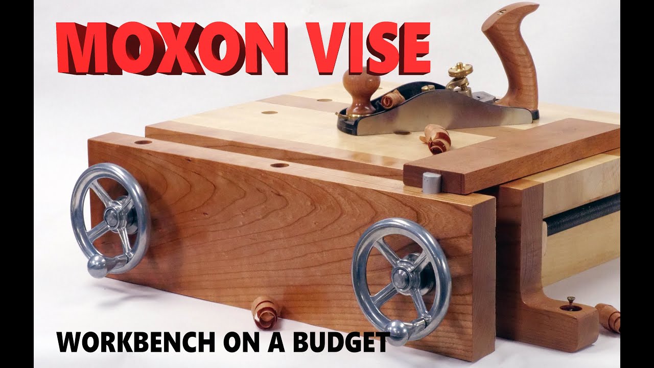 Hardwood Moxon Vise Workbench on a Budget - YouTube