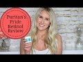 Puritan's Pride Retinol Cream Review
