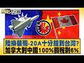陸換裝殲 20A十分鐘到台灣？加拿大對中國100%關稅剩6%【#新聞大白話】20260530 6｜#栗正傑 #楊永明 #謝寒冰｜TVBS新聞 @TVBSNEWS01