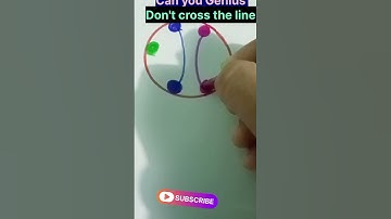 High IQ test | Connect the dots Without Crossing line #math #Viralvideo