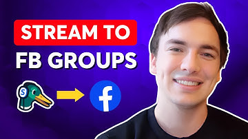 How to live stream to Facebook Groups with StreamYard in 2024