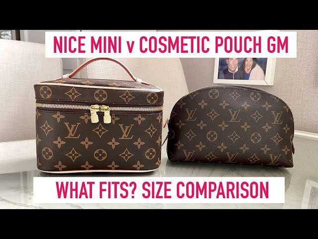 Comparing and Transforming Louis Vuitton Cosmetic Pouch GM vs PM