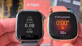 Vanærende Udløbet kryds Fitbit Versa 3 vs Garmin Venu SQ Comparison [BATTLE] - YouTube