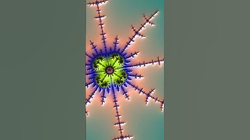 Infinite Zoom into the Beautiful Fractal ✨🌀 #Fractal #Mandelbrot #Zoom