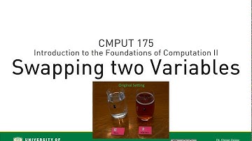 01 Swapping variables—CMPUT 175