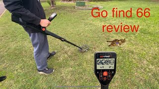 review of the go-find 66 metal detector