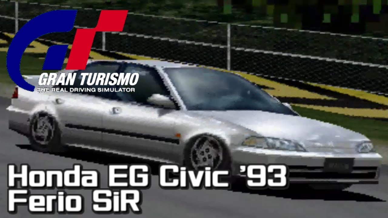 グランツーリスモ ホンダ Eg シビック 93 フェリオ Sir Gran Turismo Ps1 Youtube