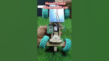 How to make 4channel RC car #tech #automobile #dcmotor #shortsfeed #toys #shorts #trending