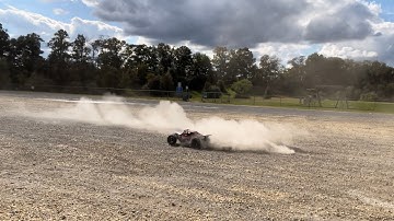 Losi Dbxle 2.0 1/5 12s custom build test and tune pt.2 ripping it up second test run on 8s