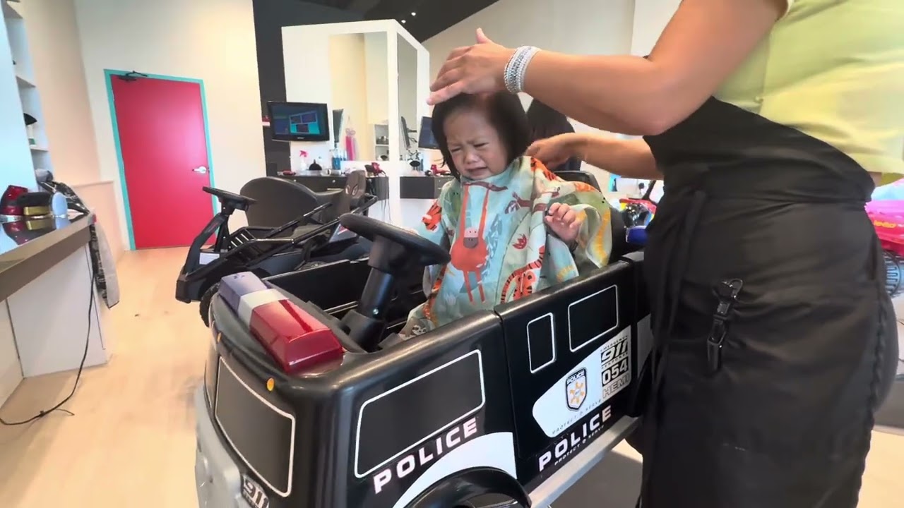 Robb’s First haircut 