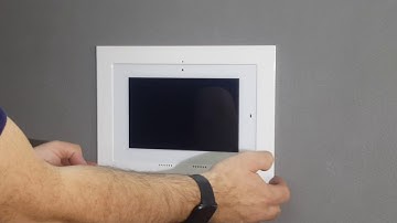 Retrofit wall mount for Savant ITP-E8000 8" touch screen