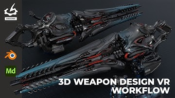 3D Weapon Design VR Workflow with Bryant Momo Koshu