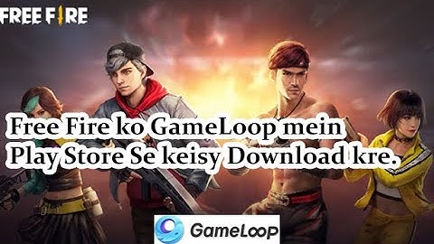 How to Install Free Fire In Gameloop With Play Store | Install Play Store in GameLoop | MH Creations