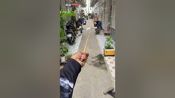 Hướng Dẫn Làm Cần Câu Trúc 2 Đoạn- Đi Câu Cá Rô Cực Kỳ Đơn Giản, Dễ Làm #câucá  #fishing