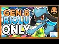 Can I Beat Pokemon Sword With Only Riolu?? (NO ITEMS IN BATTLE)