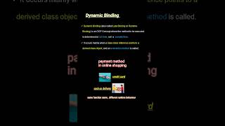 what is dynamic binding tamil|dynamic binding in oops tamil