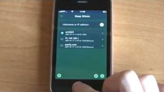 Deep Whois V 11 - Features An Iphone Application