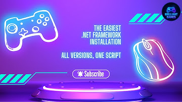 The Easiest  NET Framework Installation   All Versions, One Script