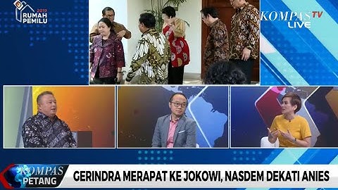 Dialog – Gerindra dan PDI-P Mesra, Nasdem Dekati Anies (1)