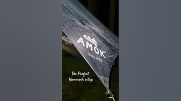 The perfect hammock setup #hammocks #camping #shorts