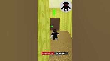 Yeti Scary - BACKROOMS MORPHS #shorts #roblox #morphs #backrooms #backroomsmorphs