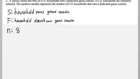 Math 209 : 4.3 #2 (Statistics Tutorial : Binomial Experiments)