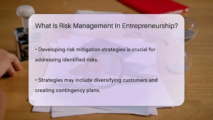 What Is Risk Management In Entrepreneurship? - AssetsandOpportunity.org