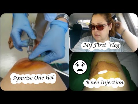 My First Vlog: Synvisc-One Knee Injection