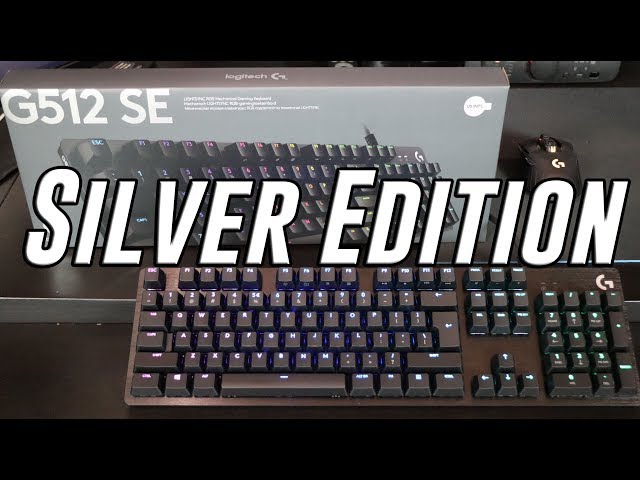 Logitech G512 SE RGB mechanical gaming keyboard - review 