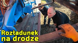 Artur rozładował na drodze 👉Łatwo nie było !👉Nowy siewnik punktowy z dostawą do domu rolnika