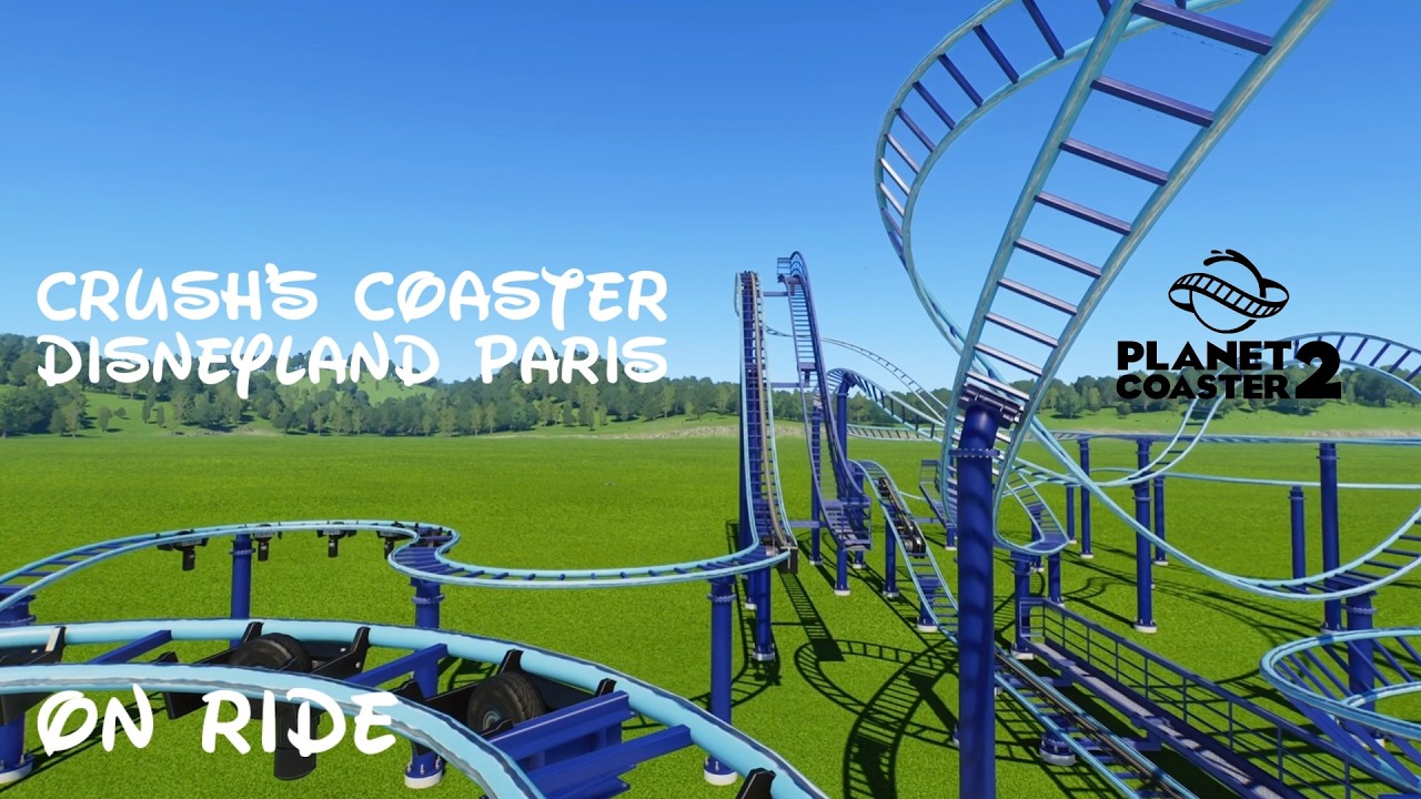 Crush's Coaster | DisneyLand Paris | Planet Coaster 2