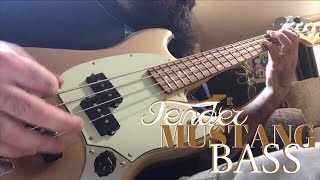 Fender Player Mustang Bass PJ, Firemist Gold / Unboxing And Demo