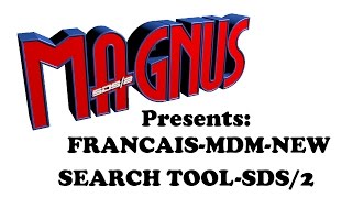 FRANCAIS-MDM-NEW SEARCH TOOL-SDS/2