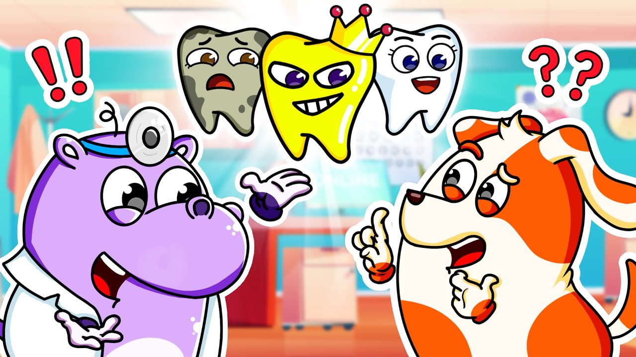 New Animation | RAINBOW FRIENDS | Hoo Doo Choose ...1 To 3 Level Tooths 🦷✨| Hoo Doo Super Pup