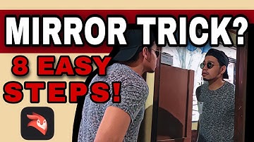 How to do MIRROR TRICK using Videoleap? | 8 EASY STEPS | KuyaEyTV