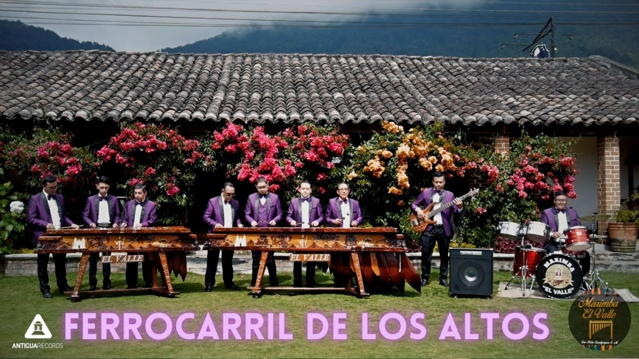 Ferrocarril de los Altos Marimba El Valle de San Pedro Sacatepéquez