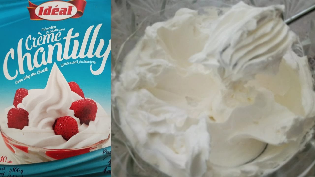 comment faire une crème Chantilly à la maison 