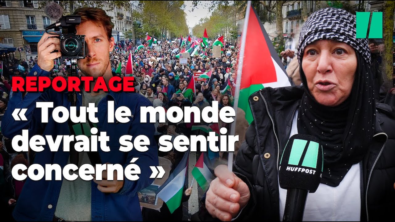 Pourquoi se sentent-ils concernés par le conflit israélo-palestinien? Ces manifestants répondent