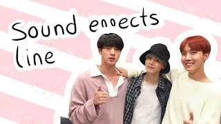 Guide to the bts sound effects line