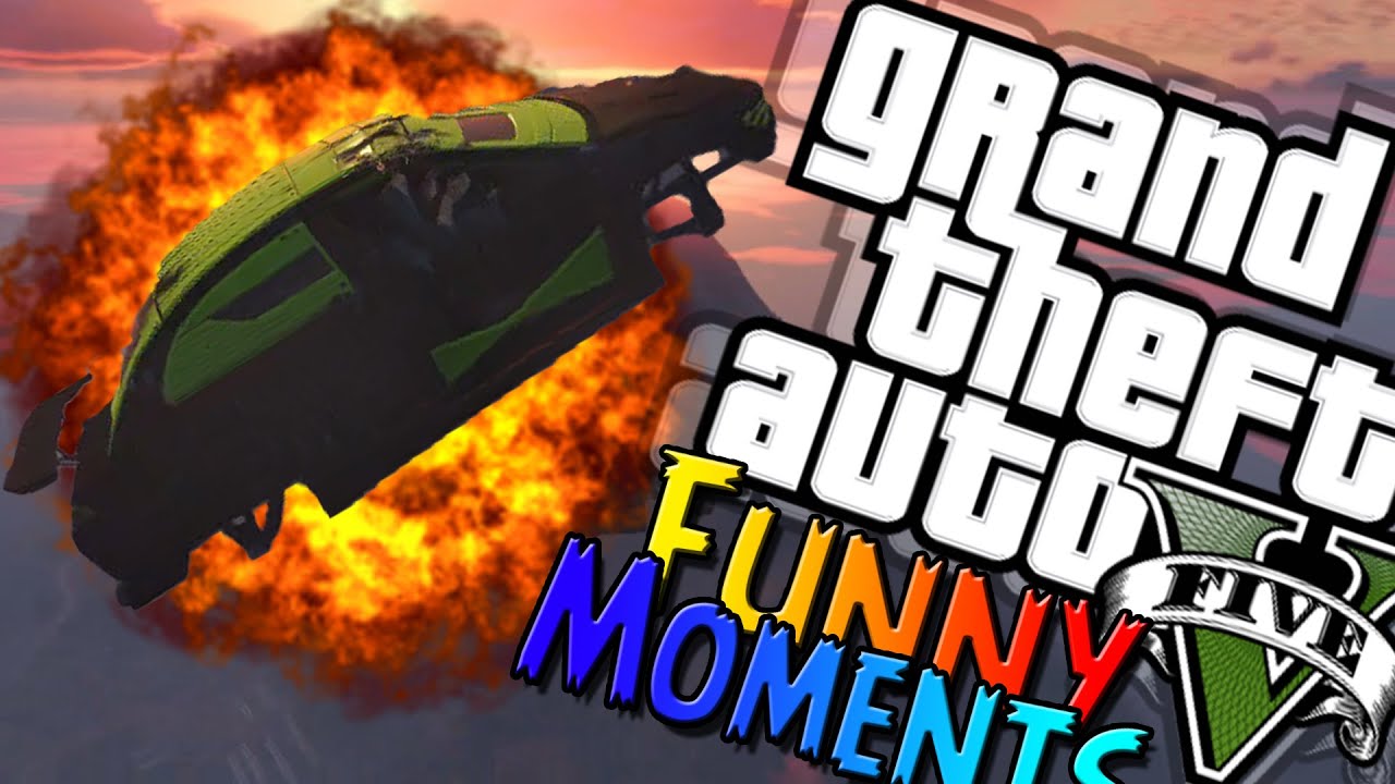 gaming logo GTA V Online: Launch Glitch, Sad Death ~ Funny Moment Montage