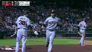 SF@ARI: Parker swats an opposite-field solo homer