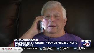 New scam targets people with new phones