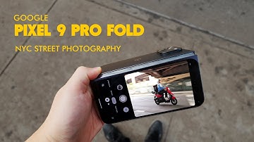Pixel 9 Pro Fold - Day to Night Street Photography