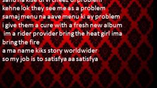 Imran Khan Satisfy With Lyrics