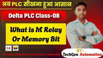 Delta PLC Class 08 What is M Relay Or Memory Bit