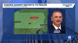 Former Spartanburg Sheriff Chuck Wright now behind bars