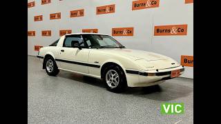 Athlete Statistics 1982 Mazda RX-7 12A Rotary Manual Coupe