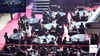 아이콘 (iKON) 올해의 음반제작상 수상소감 듣고 있는 (레드벨벳, 블랙핑크, 아이즈원, 여자아이들, 스트레이키즈) 4K 190123