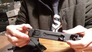 Ugly Gun Mod (Changing The Top Cocking Upper to a Side Cocking Upper) MPA Mini9 Mini-9