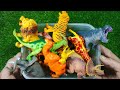 ASMR ]] 8:40 Minutes Satisfying Unboxing Animal Toy Collection! Cow Giraffe Dinosaur Zebra Tiger